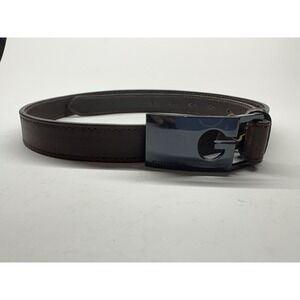 Guess Belt Men 32 Brown Leather